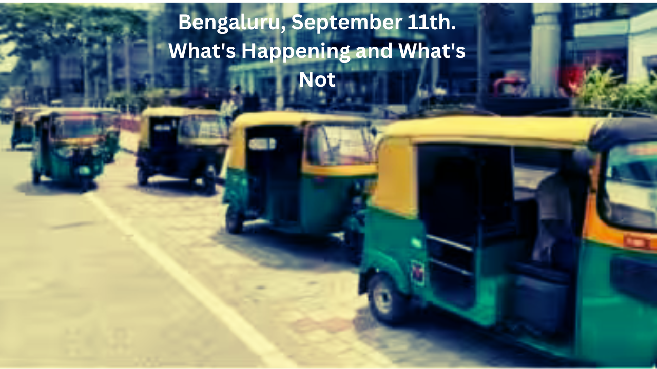 On September 11, Bengaluru bundh. What's open and what's shut